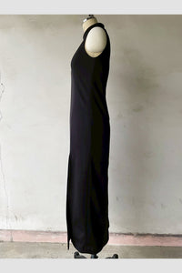 haku slit dress
