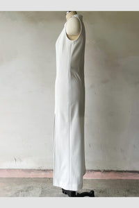 haku slit dress