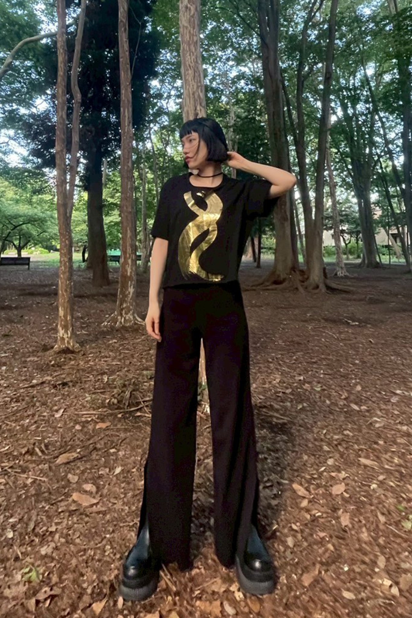 slit pants